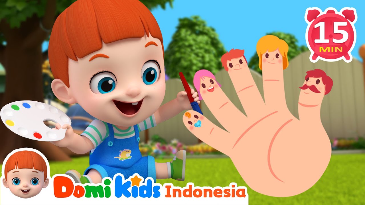 Keluarga Jari + Domi Kids Kumpulan Lagu Pesta Anak-anak | Cerita & Lagu Anak-anak