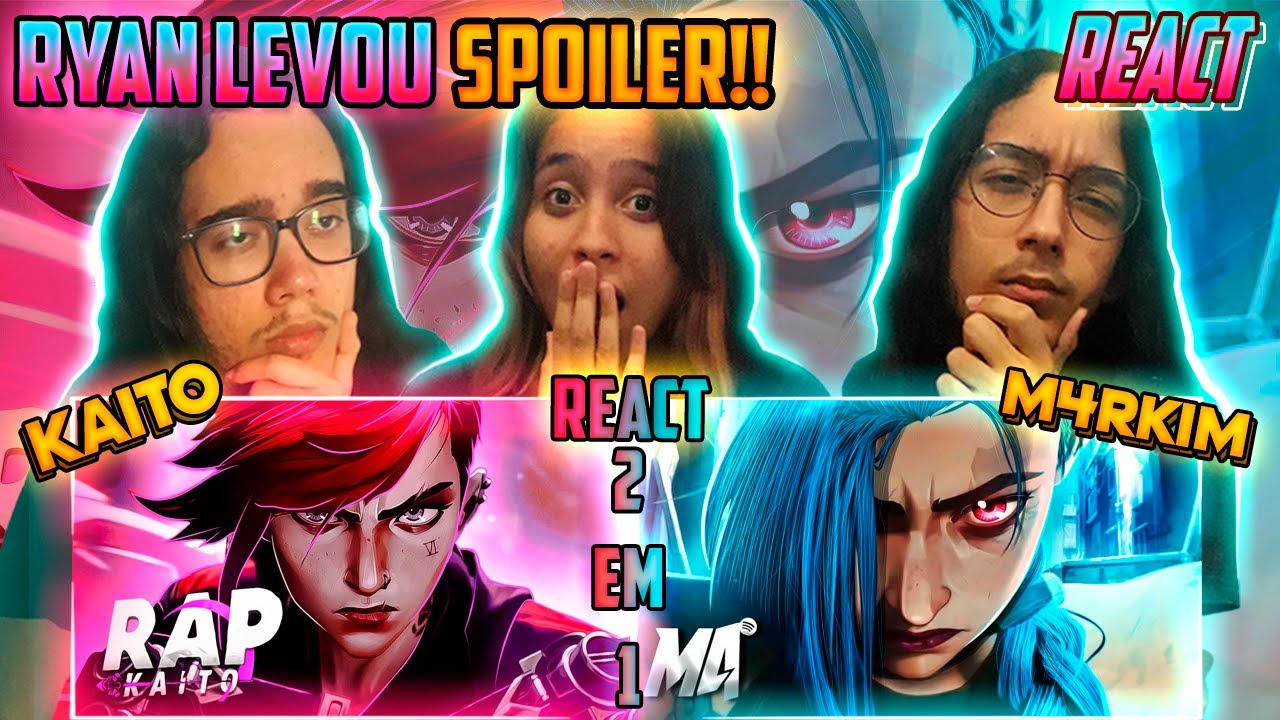 REACT Dura na Queda | Vi (Arcane) | Kaito & Jinx (Arcane) - Meu Inimigo | M4rkim | [GEEK React]