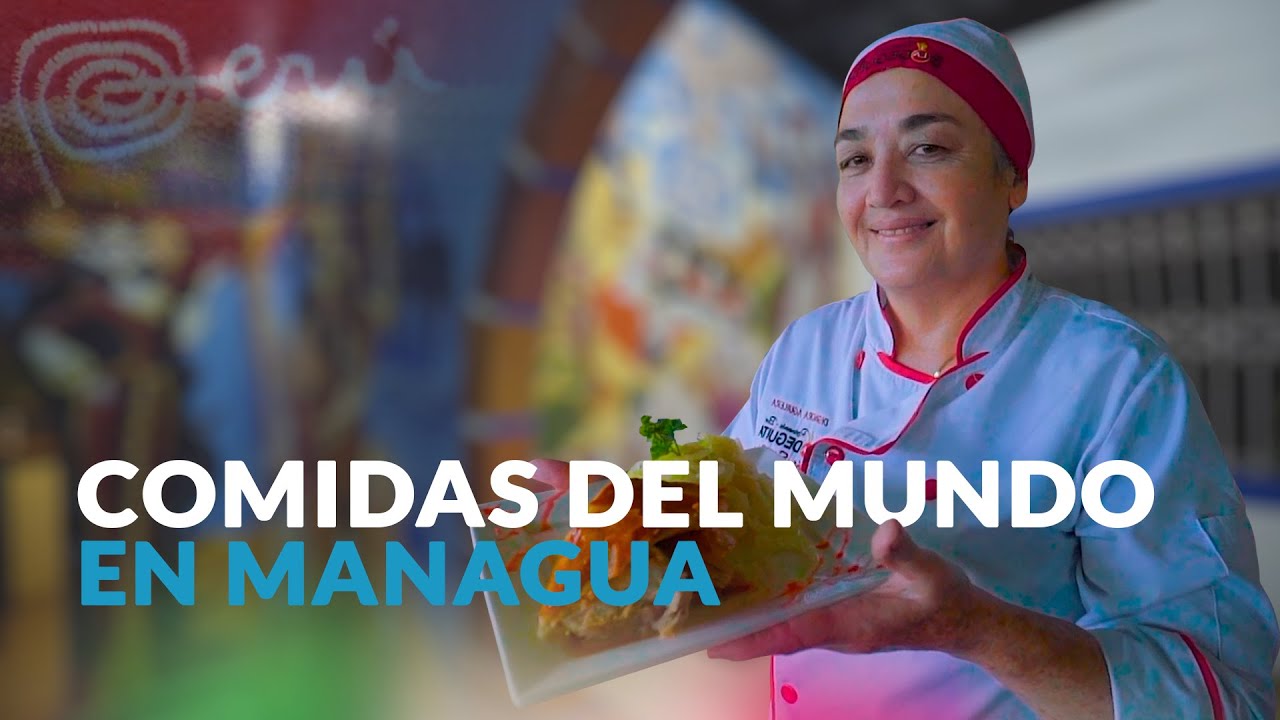 Disfrutá de la más variada gastronomía internacional, sin salir de Managua.