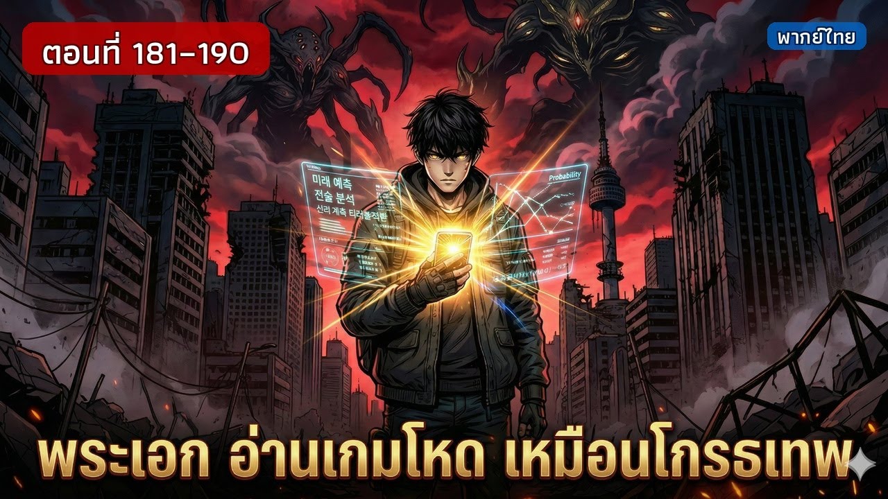พระเอกรู้อนาคต! | อ่านเกมโหด เหมือนโกรธเทพ ตอน 181-190 [พากย์ไทย]