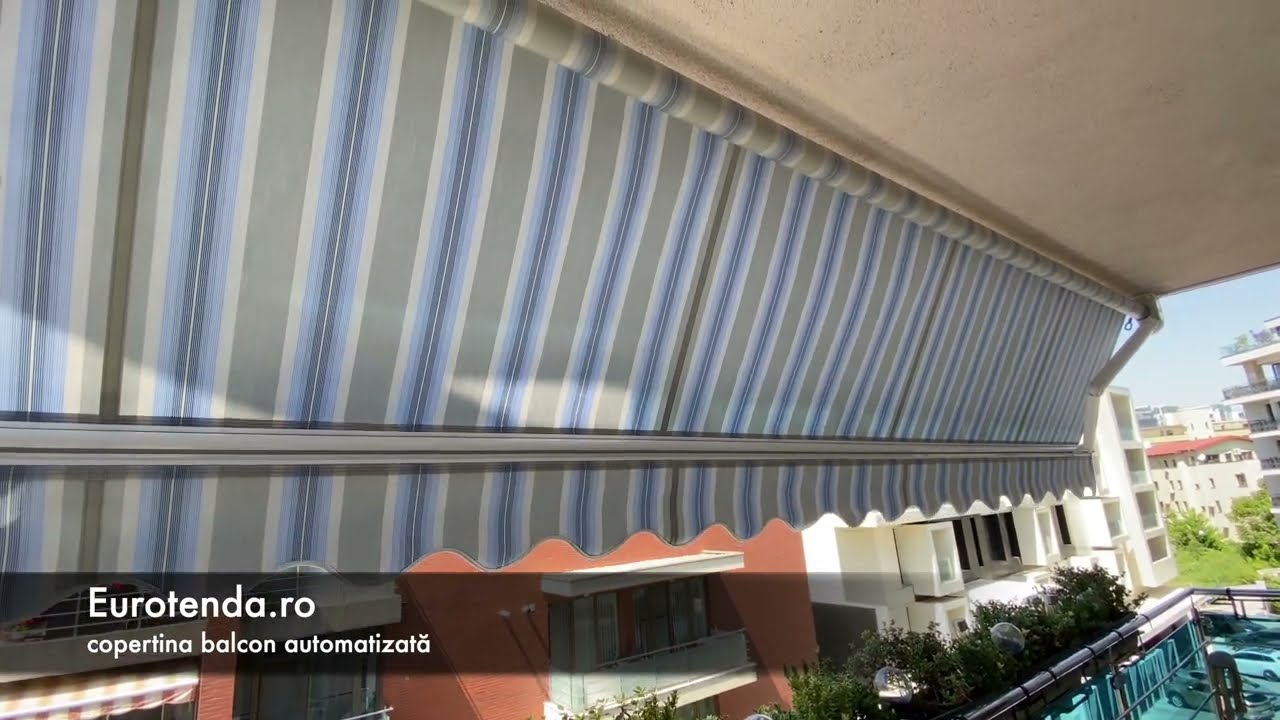 Cum protejezi balconul de soare cu copertine retractabile