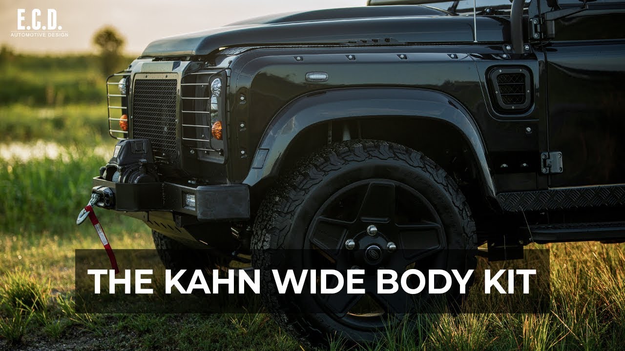 CUSTOM DEFENDER AND THE KAHN WIDE BODY KIT | 