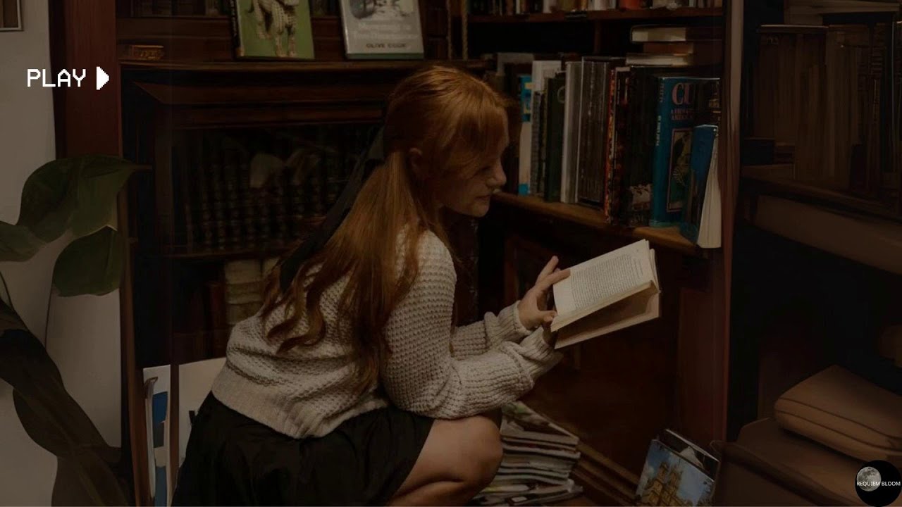 Dark Classical Academia - You&rsquo;re studying in a large library at midnight 🕯️