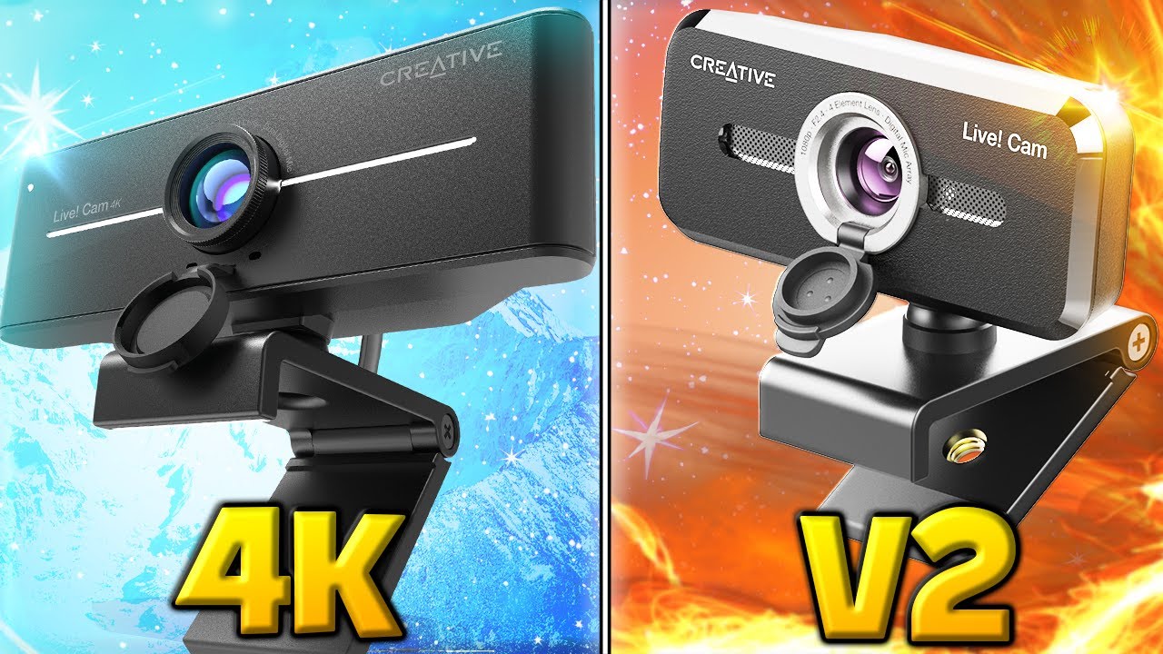 Does new always mean better? Creative Live! Cam Sync V2 vs Creative Live! Cam Sync 4K