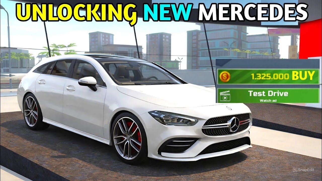 Unlocking New Mercedes | Car Simulator 2 Crazy Trevor 