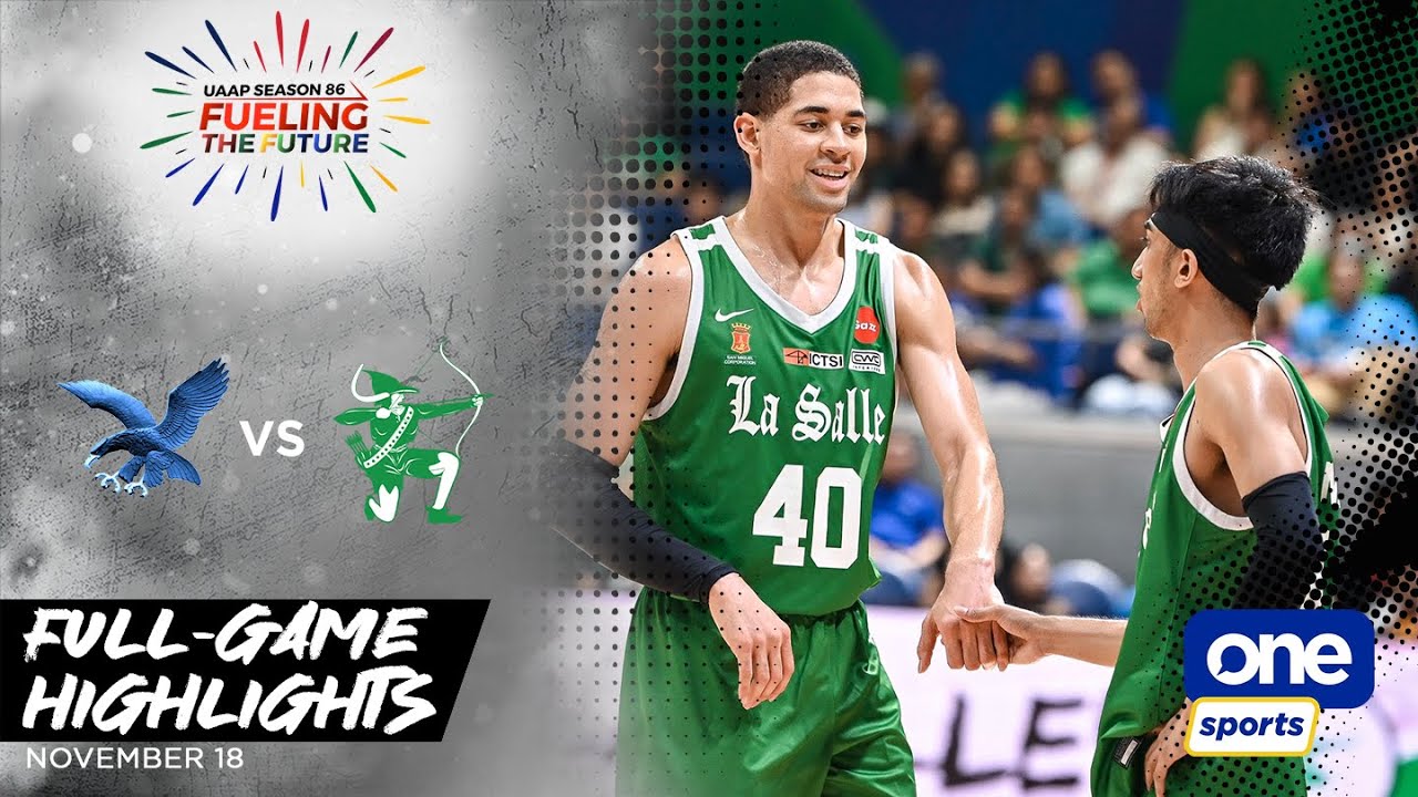 Ateneo vs. DLSU round 2 highlights | UAAP Season 86 Men's Basketball - Nov. 18, 2023