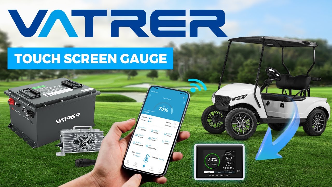 Обновление Vatrer Power 36V Lithium для EZ GO TXT