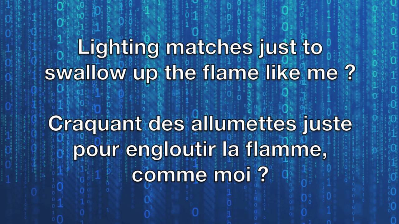 Gasoline - Halsey Lyrics English/Français