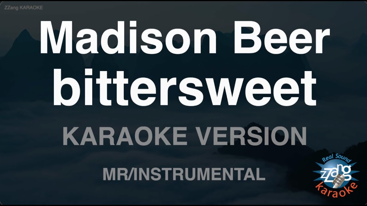 Madison Beer - bittersweet (Instrumental) (Karaoke Version)