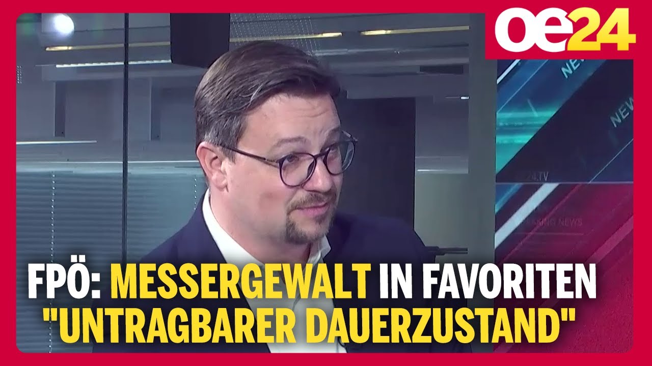FPÖ: Messergewalt in Favoriten 