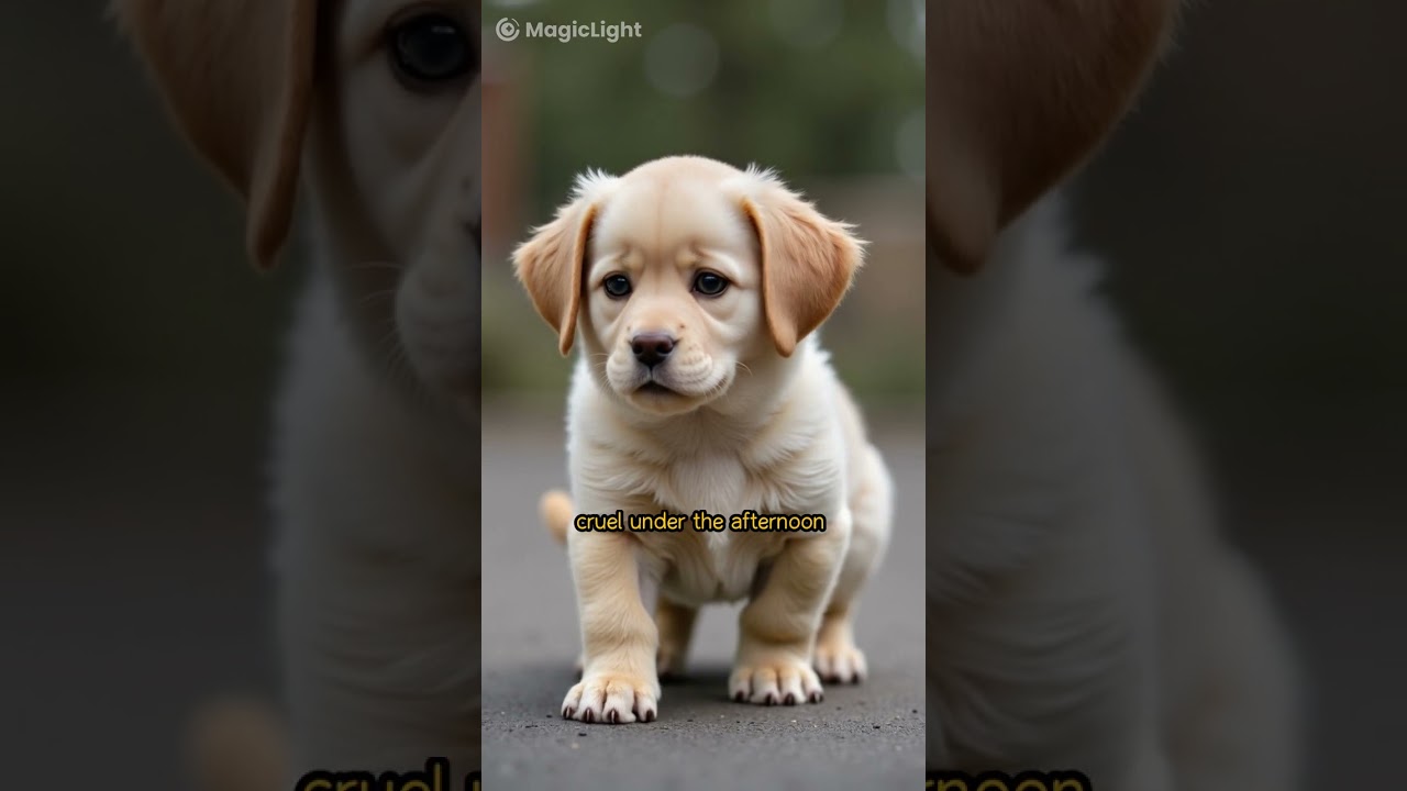 The Empty Water Bottle | Poor Puppy’s One Choice That Changed Everything 😢🐶