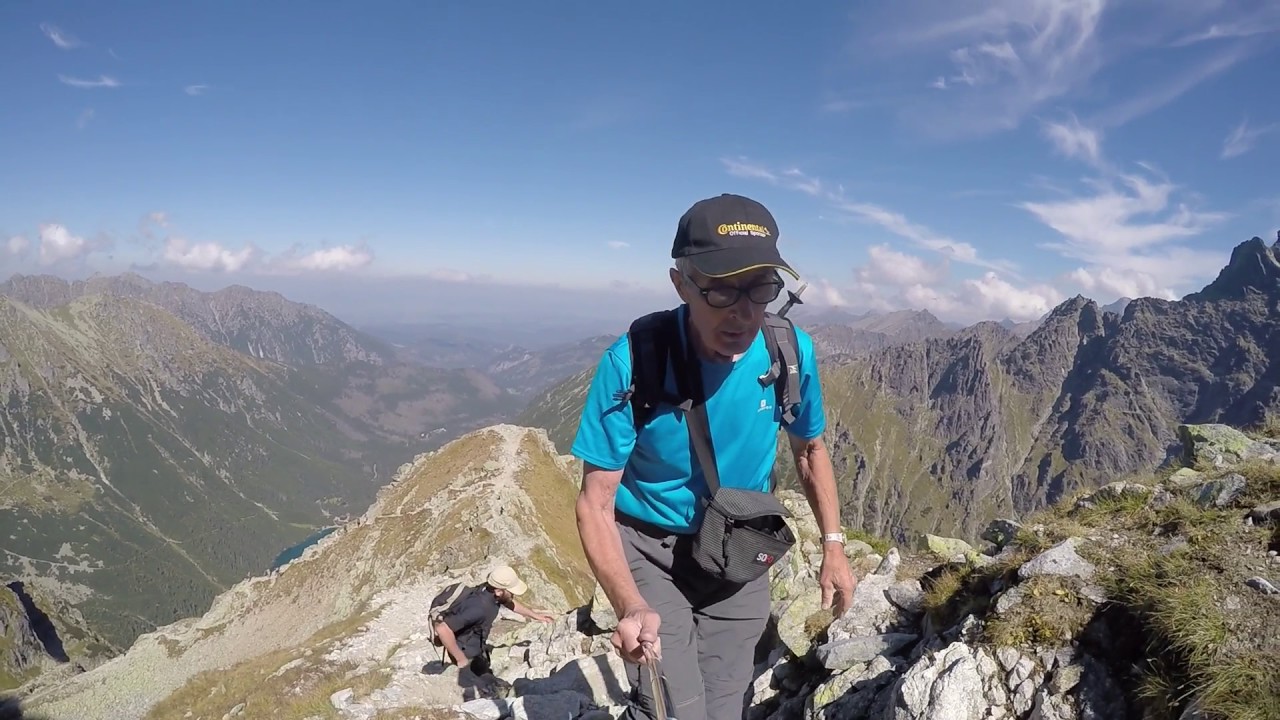 Tatry - droga na Mięguszowiecką Przełęcz pod Chłopkiem (2307m)