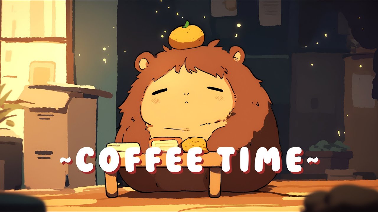 Capybara Music Lab | Chill Jazz Beats to Relax/Study 🦫 🍵 ✨ | High Quality