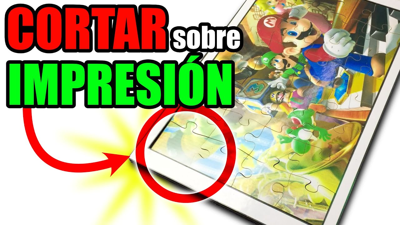 CORTAR SOBRE IMPRESION + MATERIAL Y CALIBRAR UBICACION EN CORTE LASER - Zbaitu