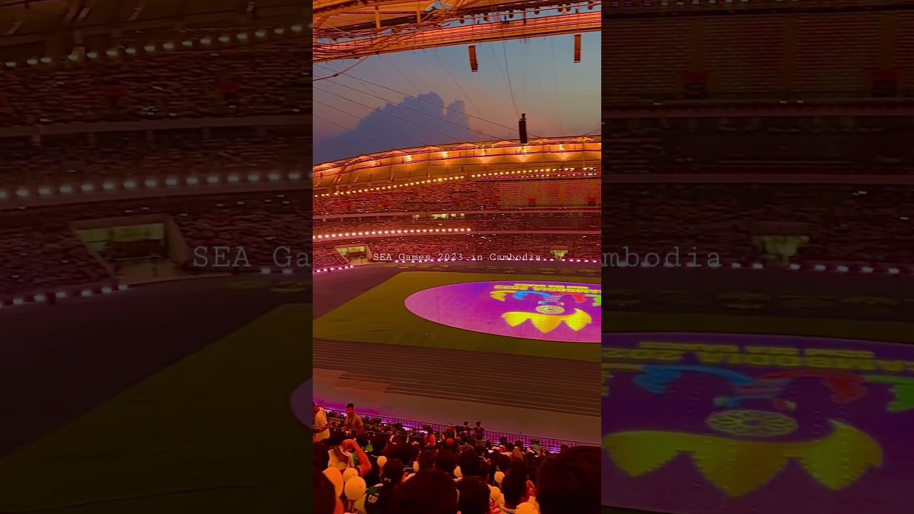 The Open Ceremony of SEA Games 2023 in Cambodia | Morodok Techo National Stadium