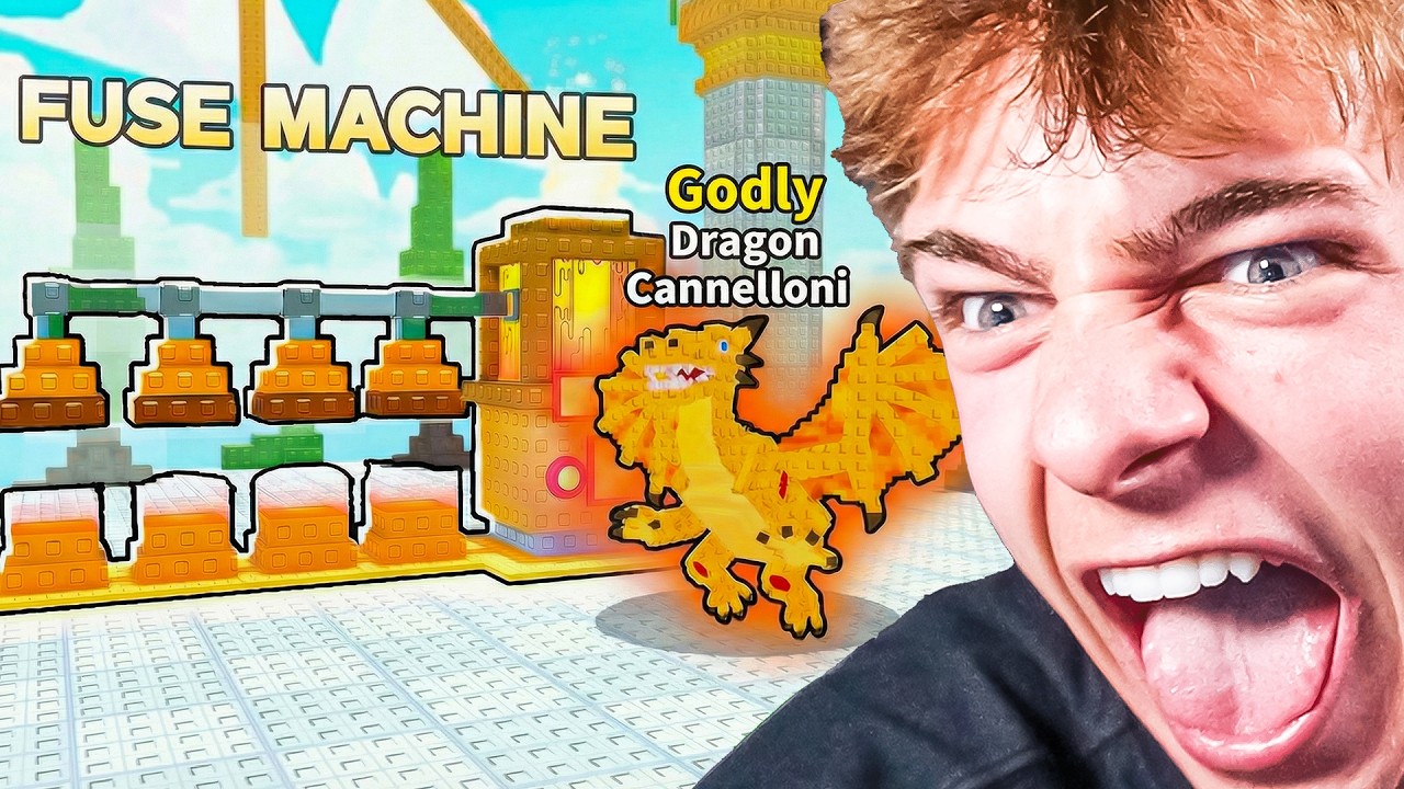 I Fused 4 Godly Brainrots In The New Fuse Machine