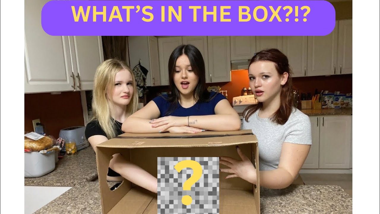 WHAT’S IN THE BOX CHALLENGE! + guest! 