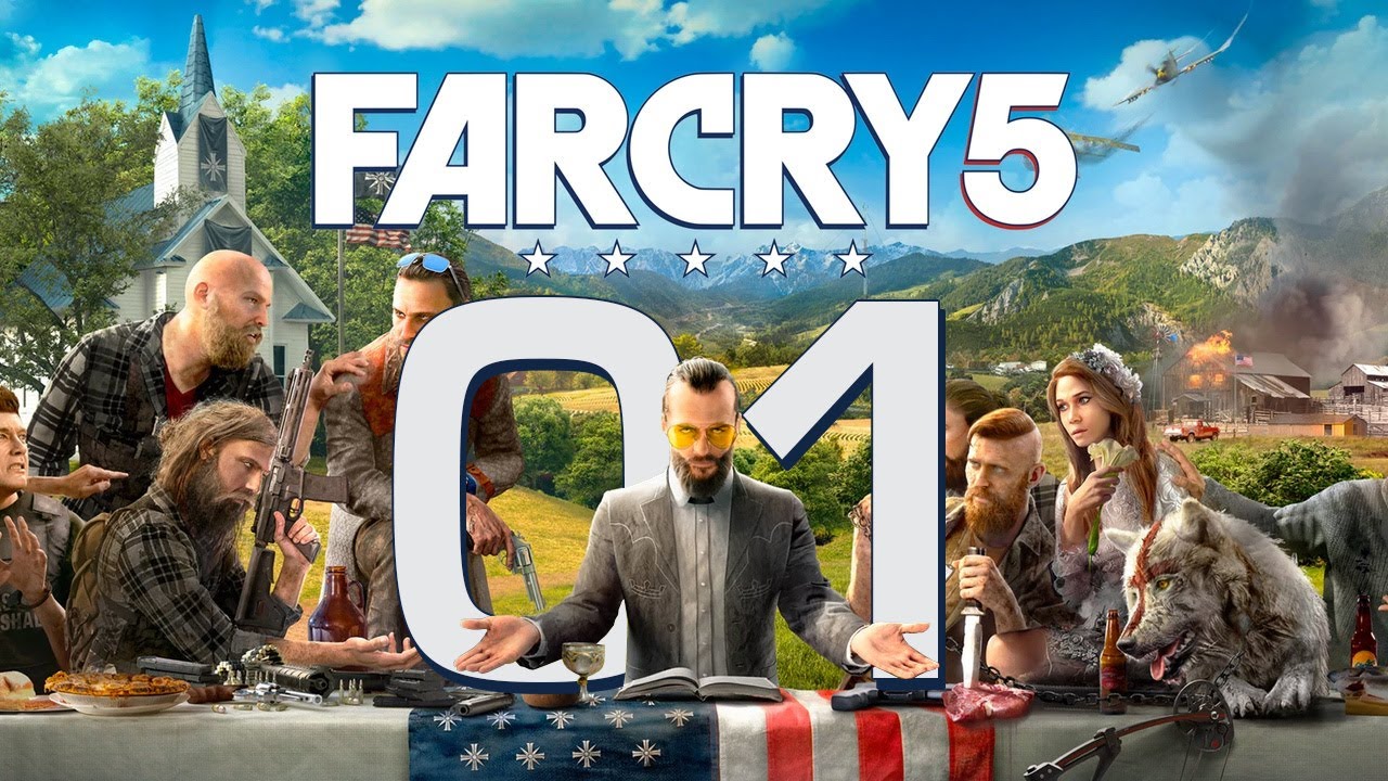 01 Far Cry 5 — НОВАЯ ИГРА + #PS4