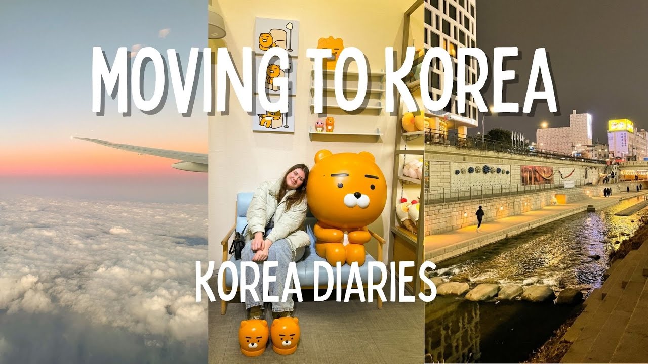Study in Korea 🇰🇷 Moving to Korea for University✈️ Flight, First Days in Seoul[ENG|GER]