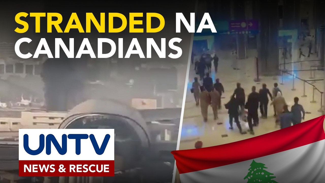 Canadian govt, sinusubukang mailikas ang stranded Canadians sa Middle East