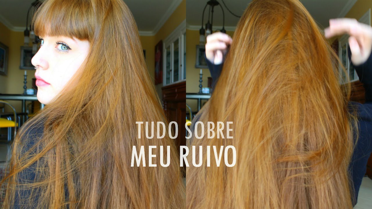 MEU CABELO RUIVO (tintas, tonalização...)