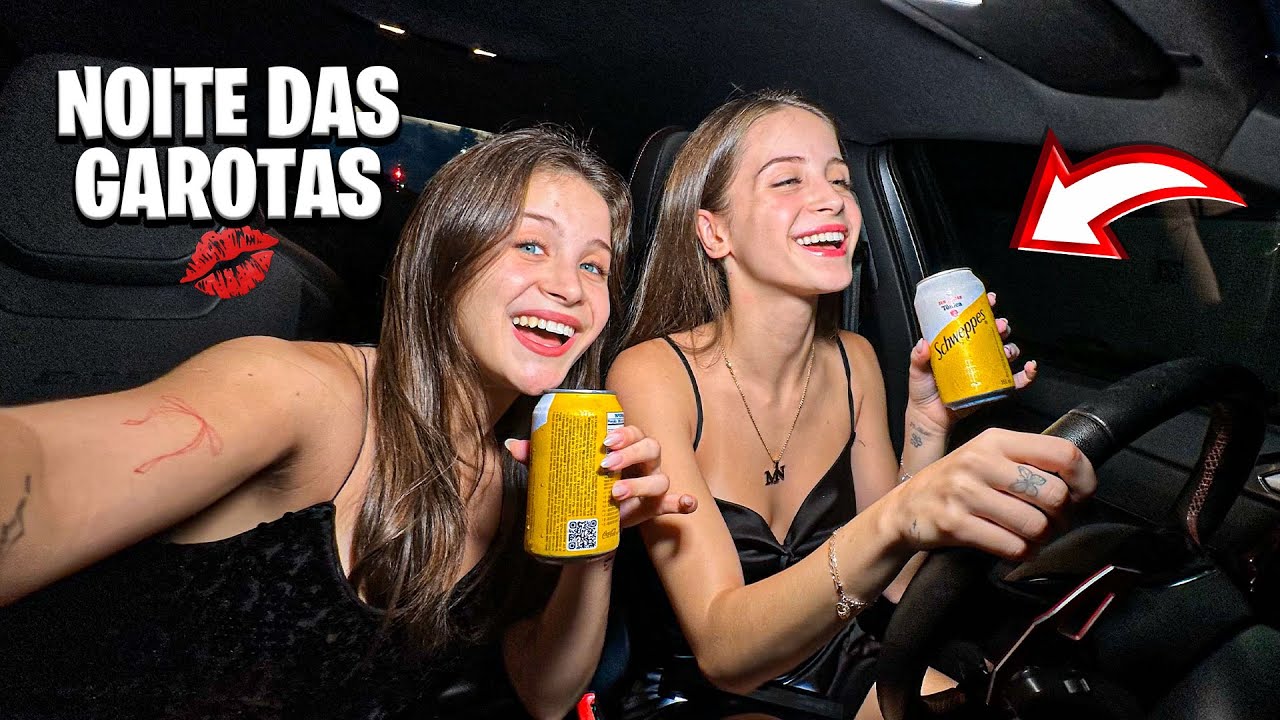 DEIXAMOS OS NAMORADOS EM CASA E SAÍMOS SÓ EM GAROTAS! 🪩💄