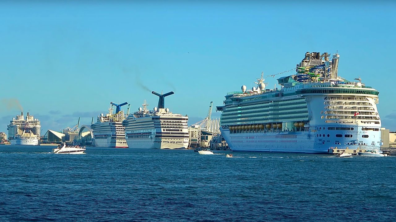 New Years Eve at the Port of Miami