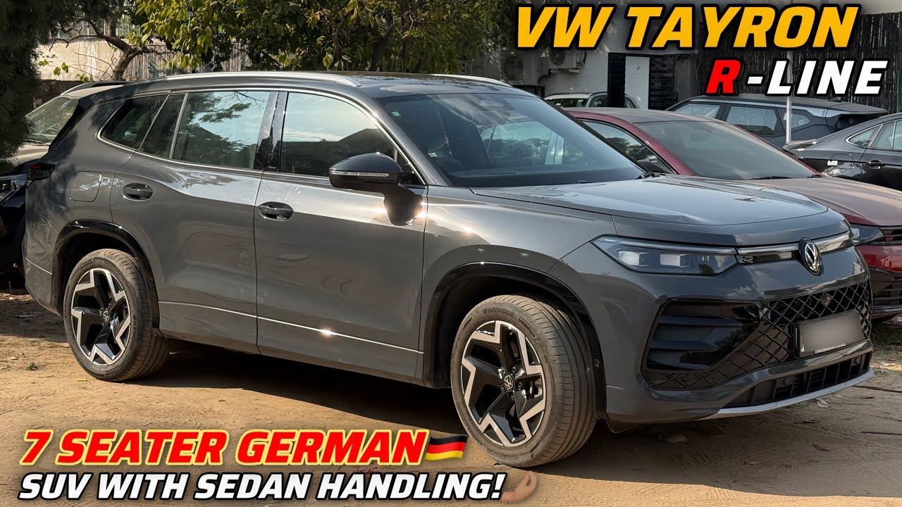 Volkswagen Tayron R-Line – Big 7 Seater, But Drives Like a Sedan!😮