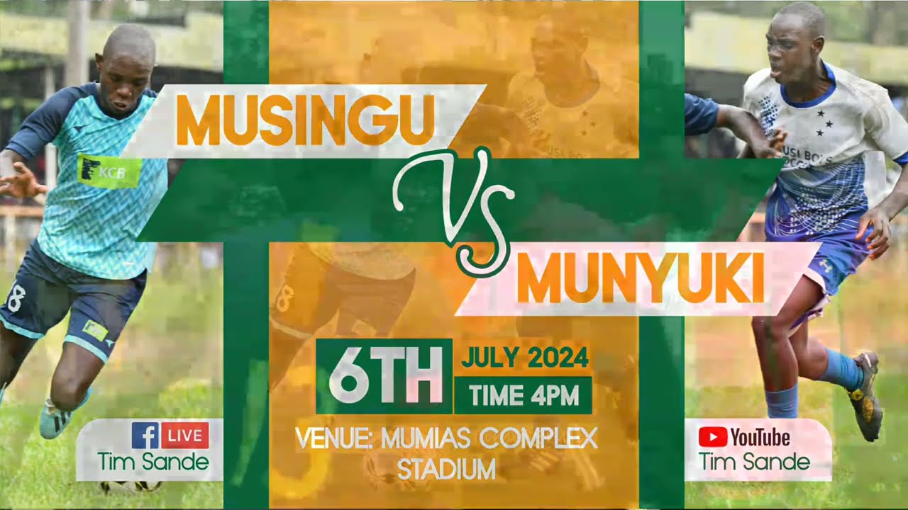 Live: Musingu vs Munyuki |Kakamega County Finals|KSSSA