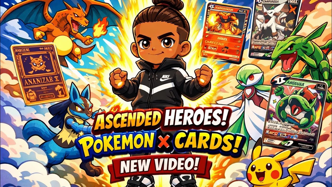 Can We Pull a Chase Card?! Pokémon Ascended Hero Pack Rip!