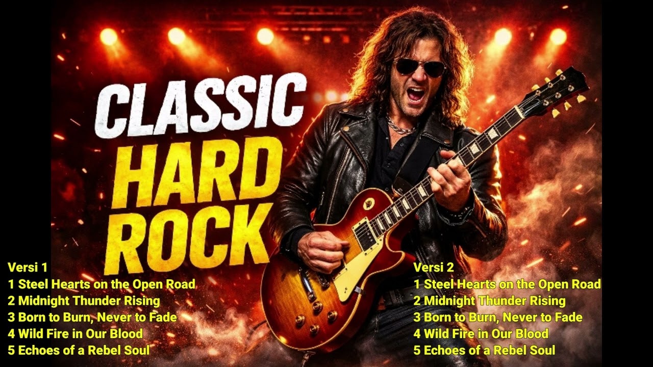 Classic Hard Rock 80s-90s Anthems II You Must Hear