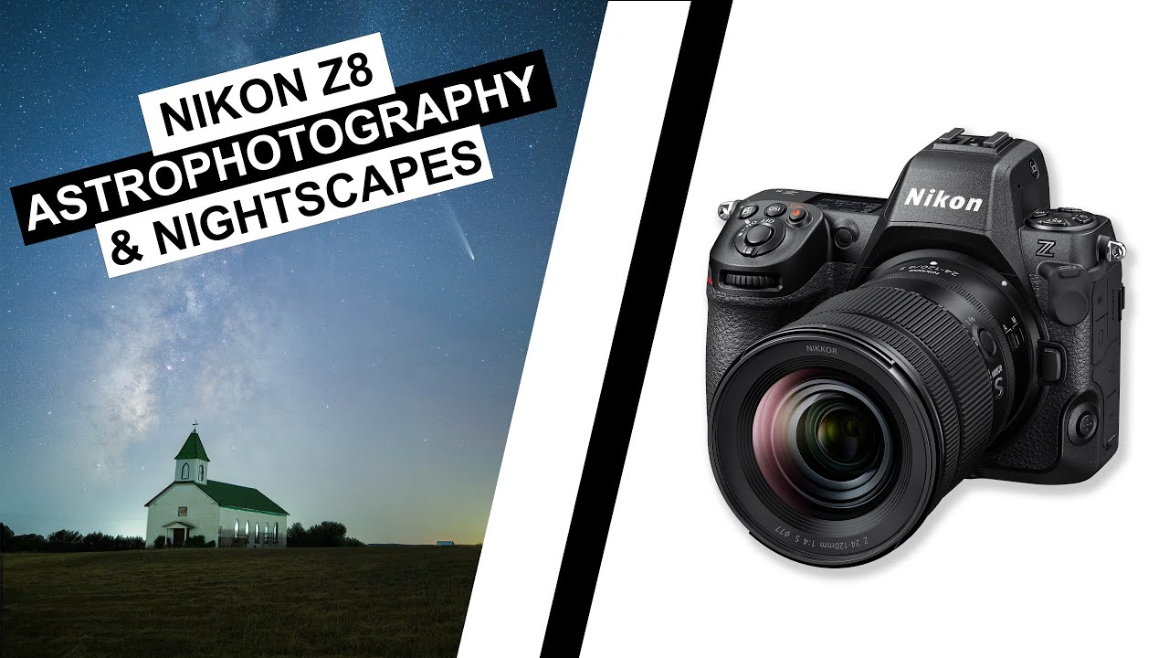 Снимайте ПОТРЯСАЮЩЕЕ ночное небо с помощью астрофотографии NIKON Z8!