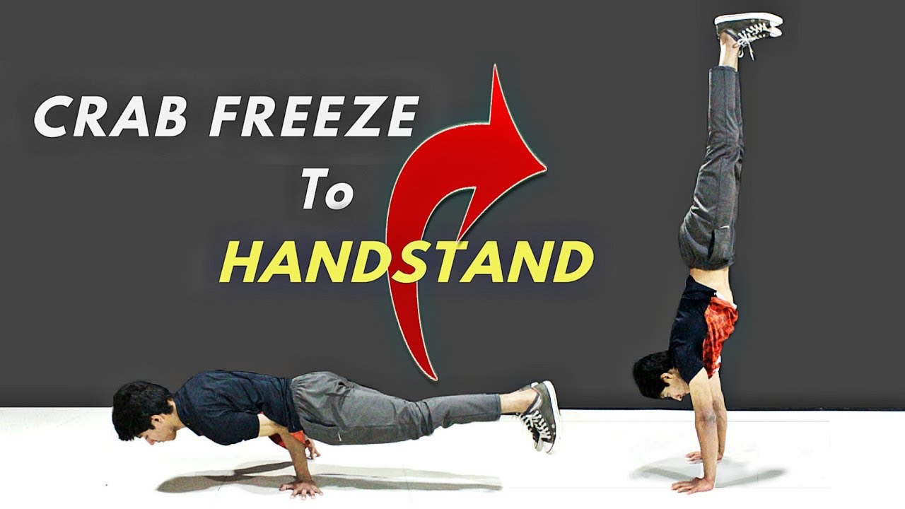 Crab Freeze To Handstand | Tutorial