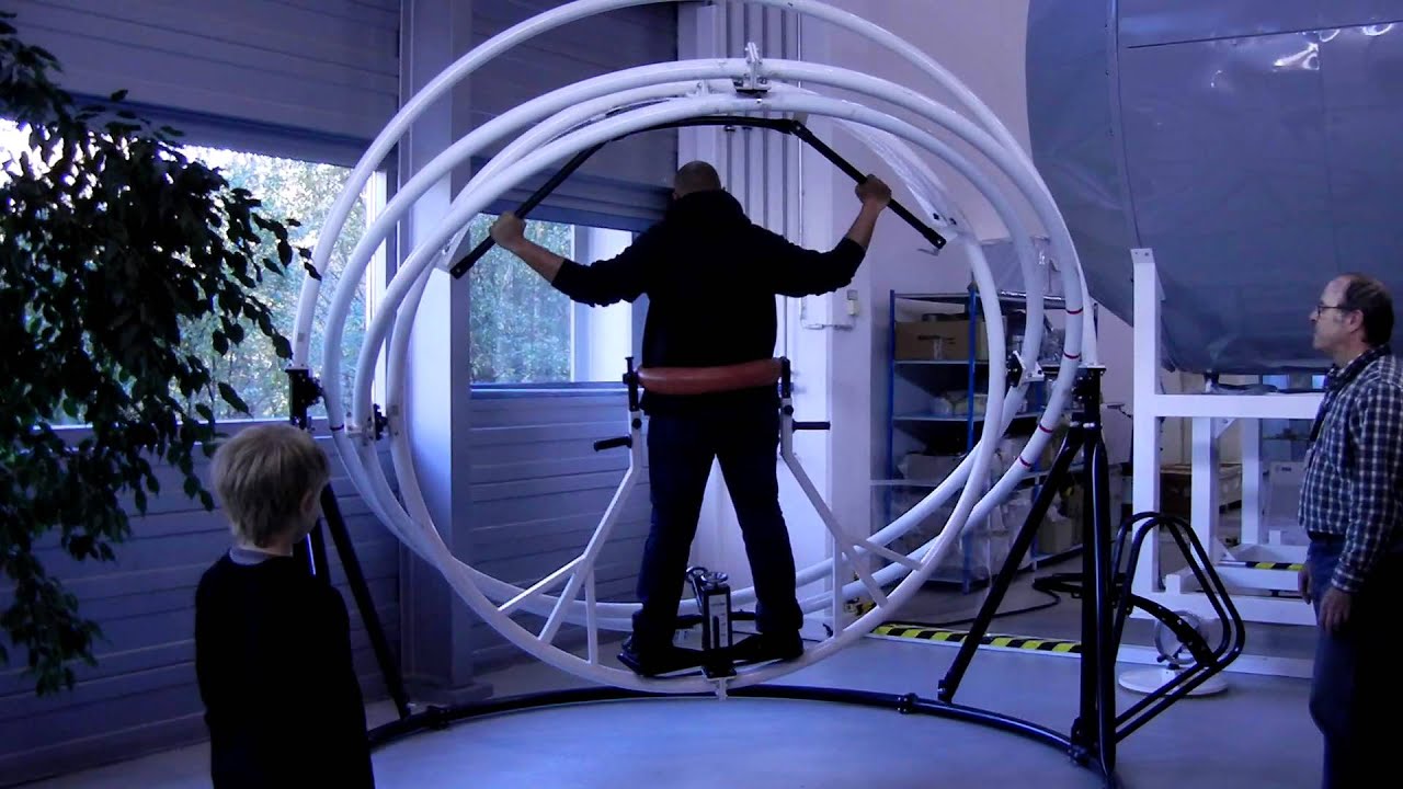 Aerotrim im Astronautenzentrum in Köln