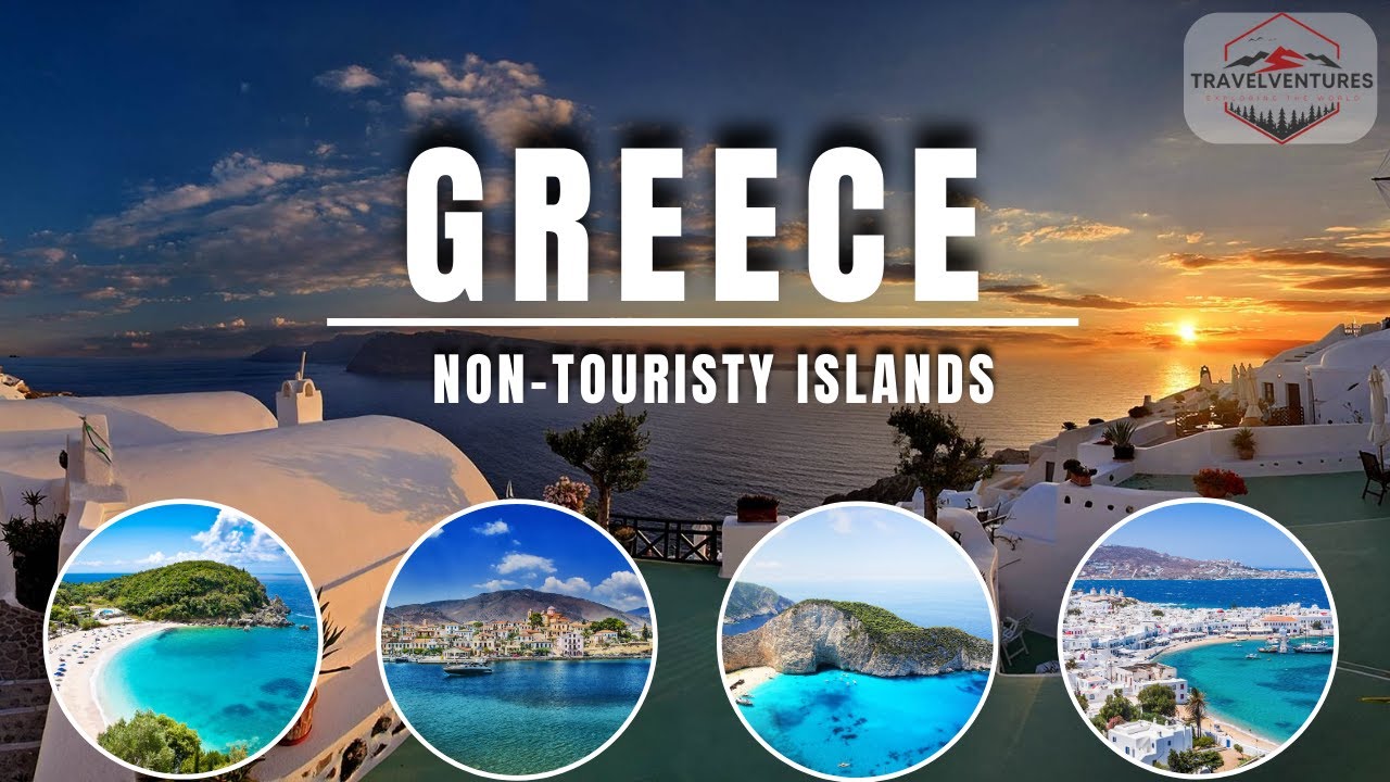 Non touristy islands in Greece - 4k