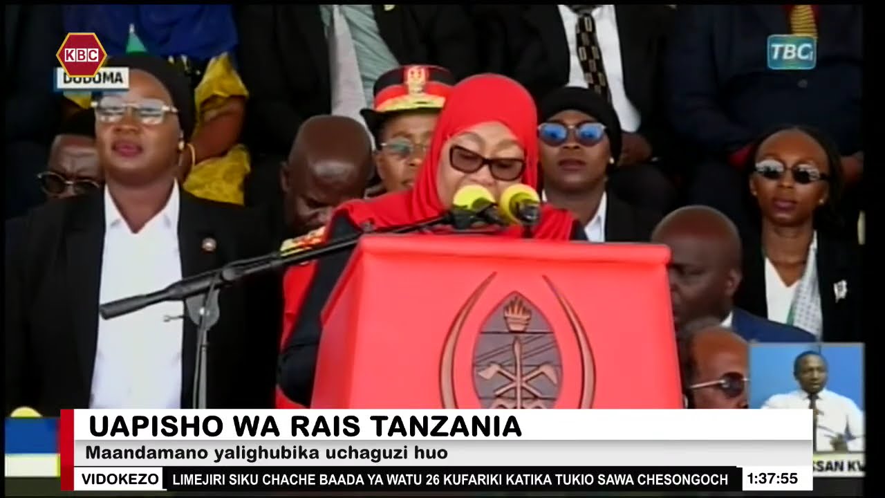 President Samia Suluhu Hassan's Full Inauguration Speech in Dodoma