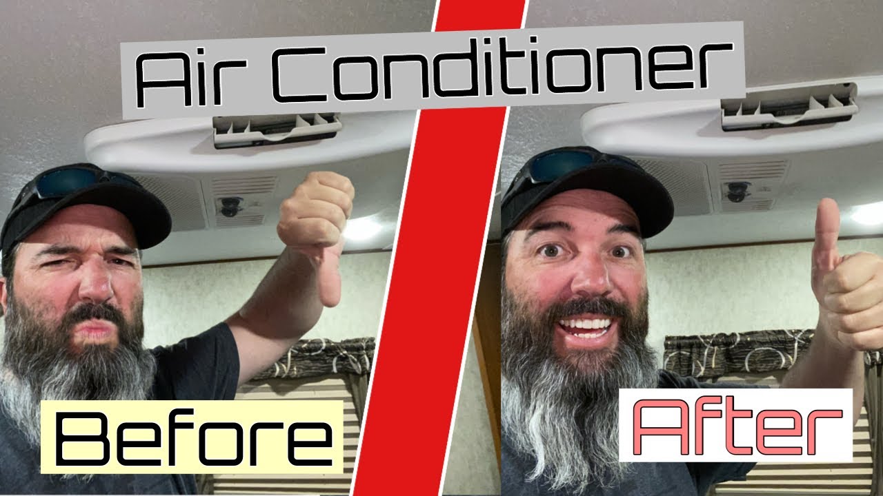 How to make a non-ducted RV air conditioner more efficient.