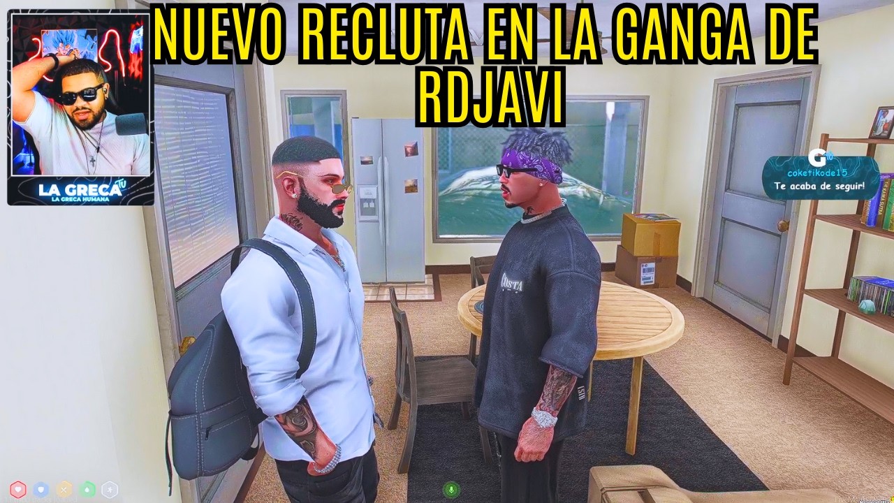 LAGRECATV, nuevo recluta en la ganga de RDJavi 😱🔥