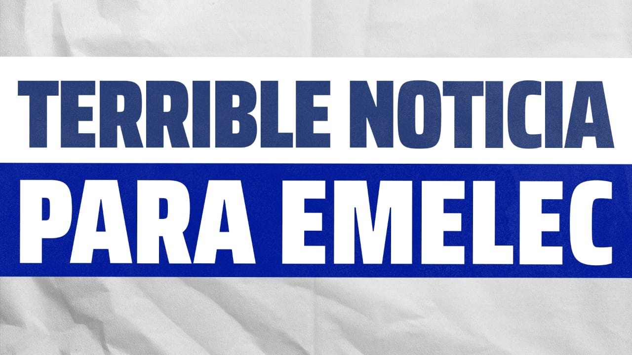 CORRIENTE AZUL&nbsp;| EMELEC EST&Aacute; DE MAL EN PEOR