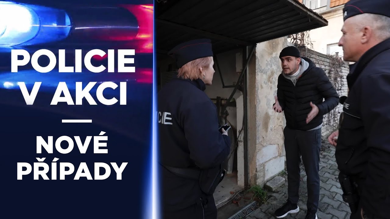 Přistižený lupič při vloupání do garáže | Nový případ Policie v akci