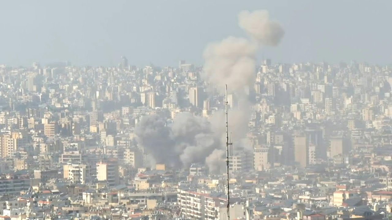 New series of strikes on Beirut southern suburbs | AFP