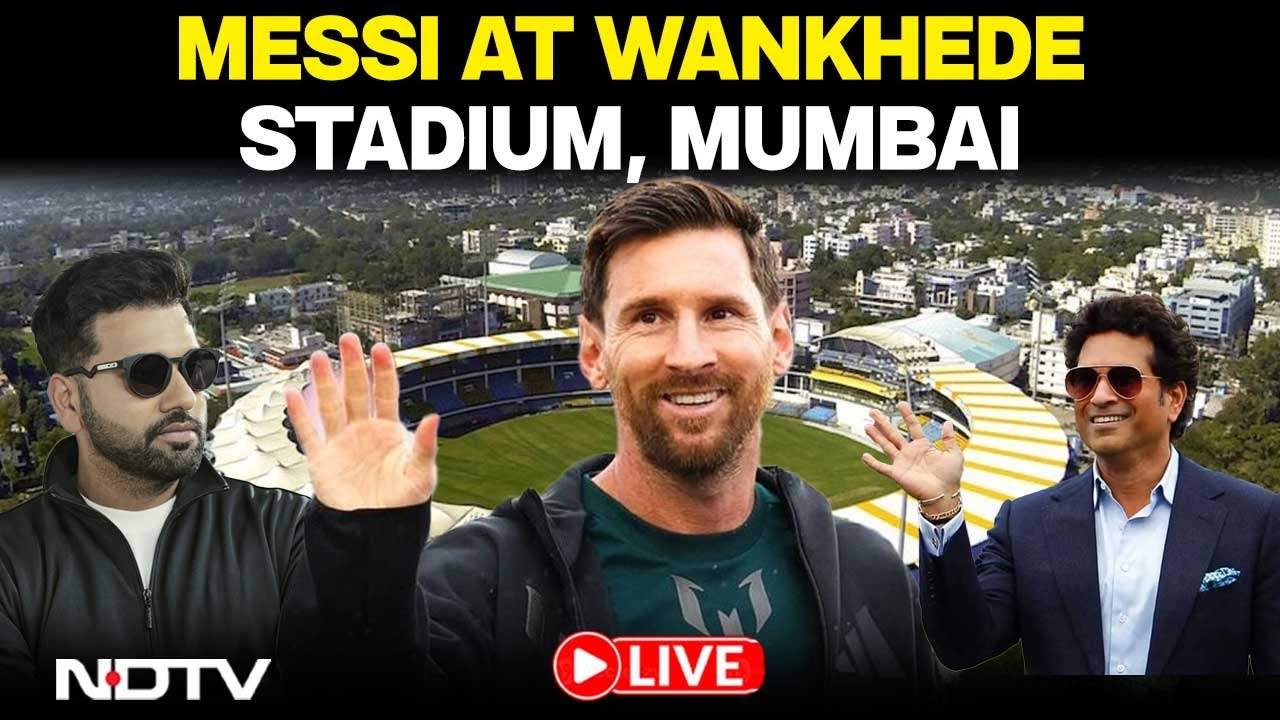 Messi Wankhede Stadium LIVE | Messi Wankhede Stadium | Messi | Messi In India | Messi India Tour