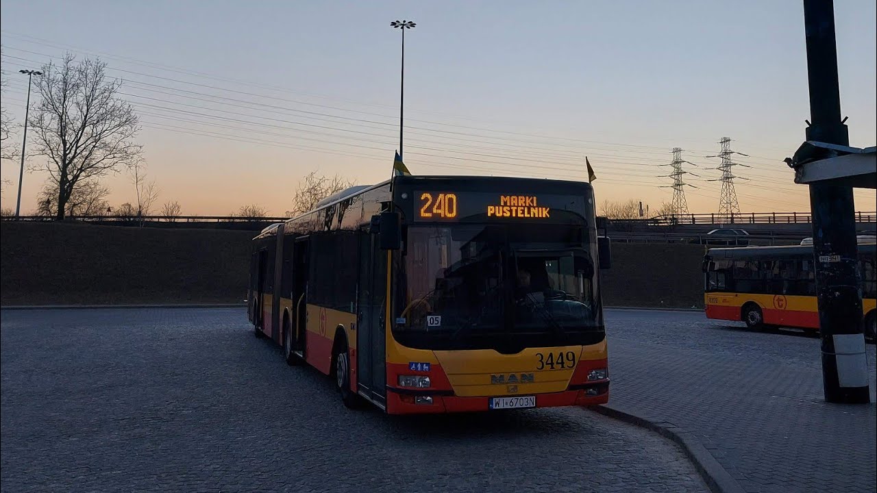MAN NG363 Lion's City G #3449 [🚍240] MZA Warszawa