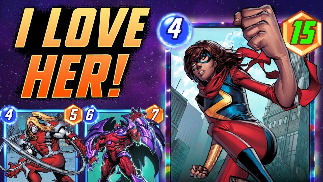 Ms. Marvel might be INSANE in this Omega Onslaught deck!