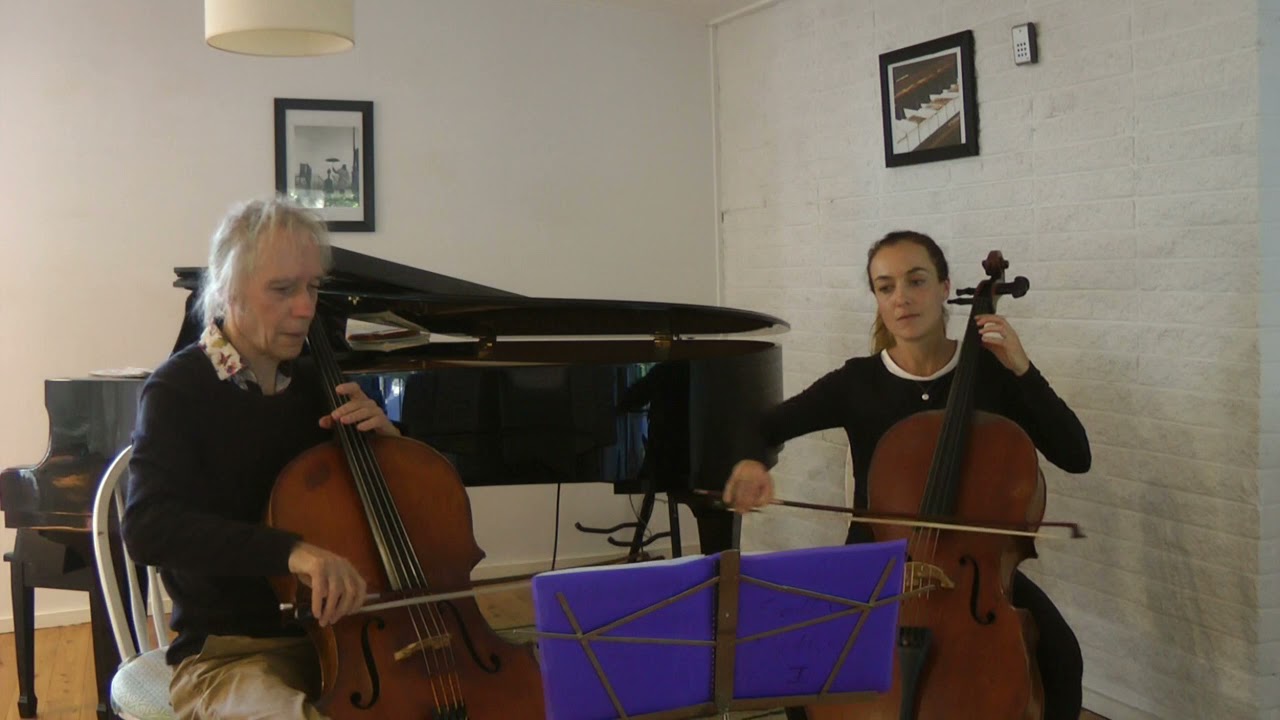 Early one Morning (No 39) - Easy Cello Duo with Ella J. & Georg Mertens