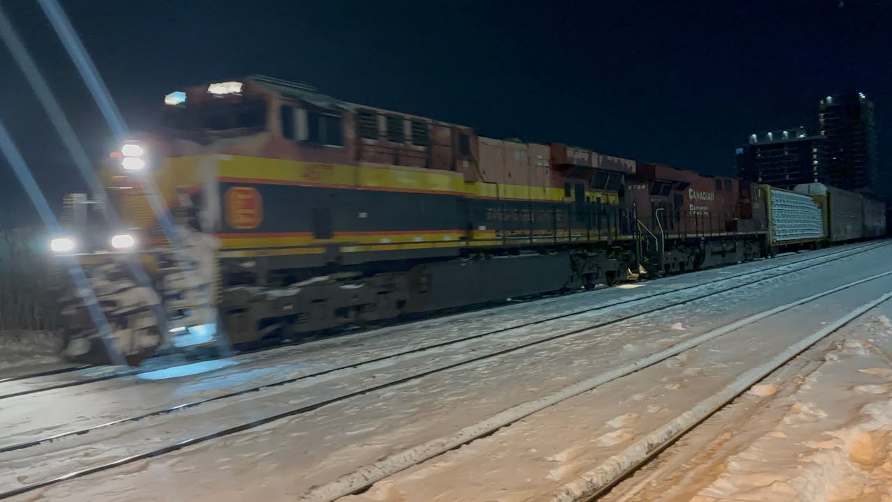 KCS 467 and CP 8789 Roaring Past!