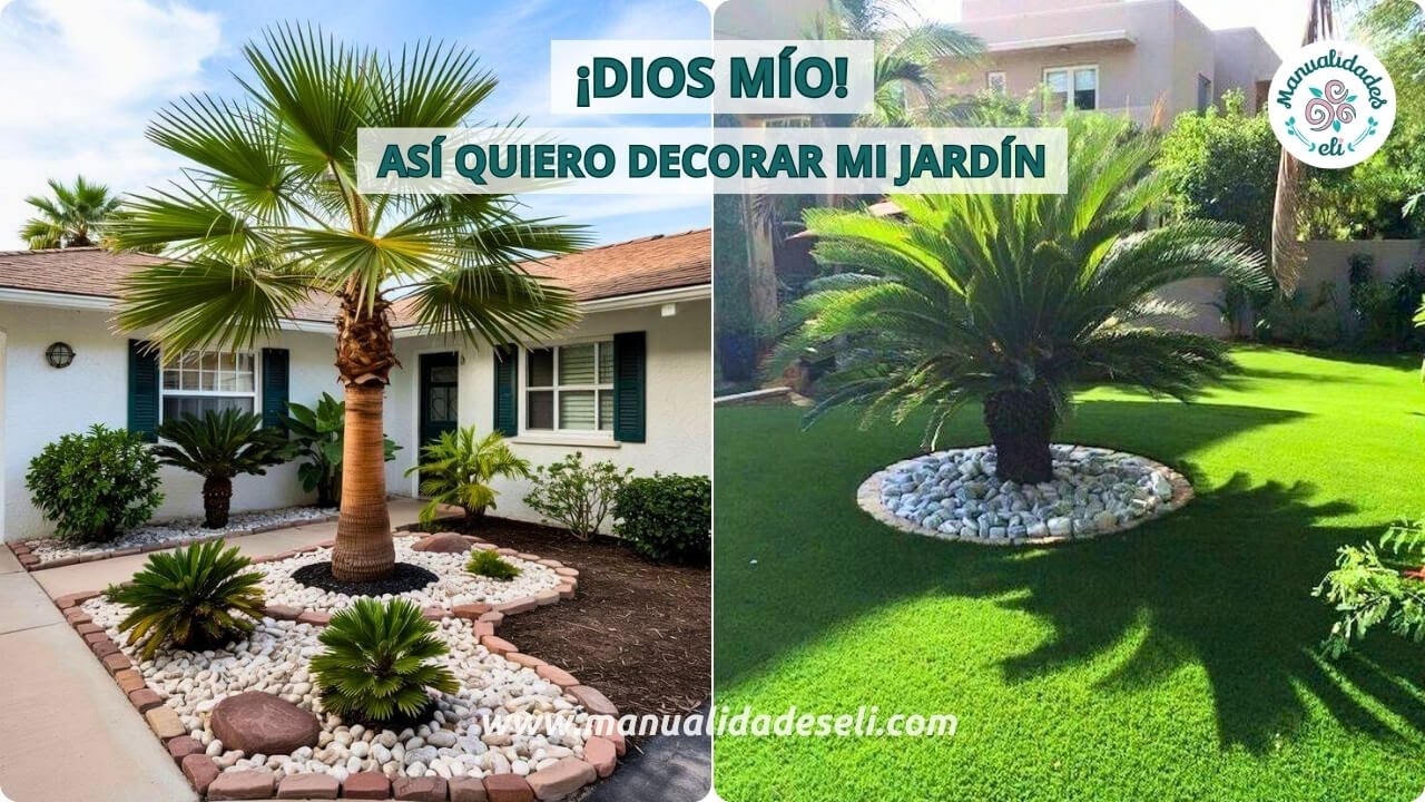 Sorprende A Todos Con Esta Decoración Con Palmeras Para Jardín