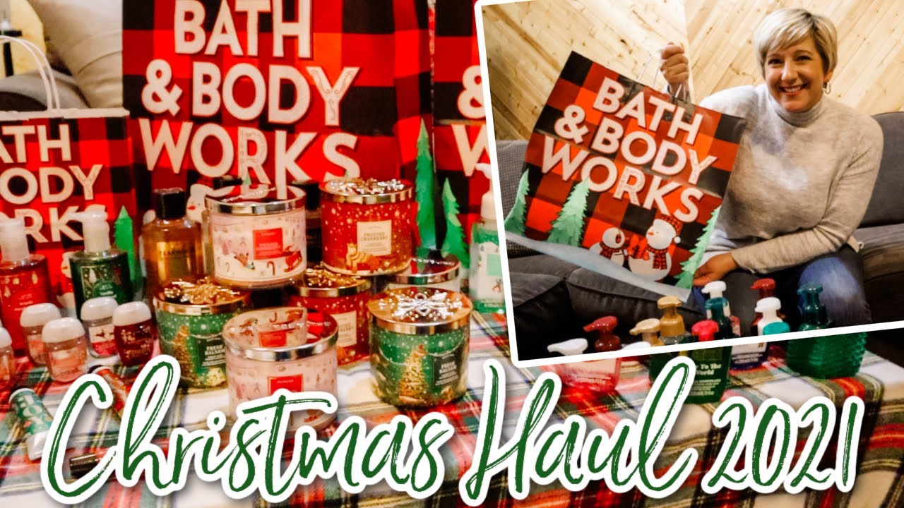 *New* Huge Bath & Body Works Christmas Haul 2021 | Come Shop With Me