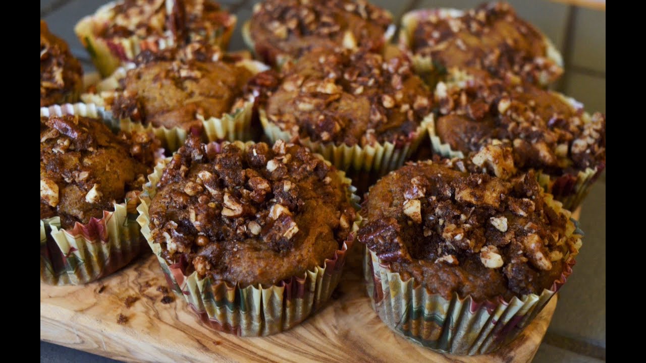 Vegan Pumpkin Spice Muffins - Episode 24 - Reveena's Kitchen