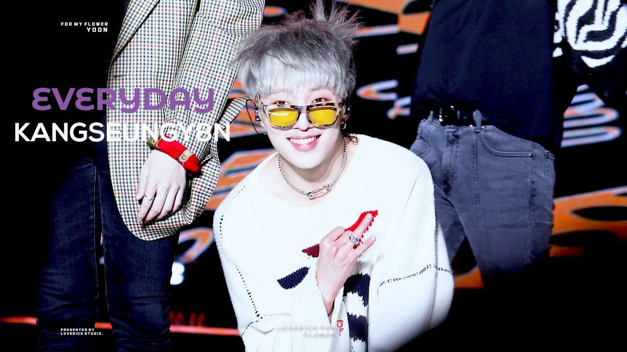 191011 Angel Yoon in Silver grey hair - 위너 강승윤 EVERYDAY